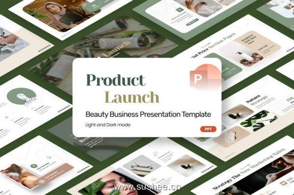产品发布业务PPT模板 Product Launch Business – PowerPoint Template