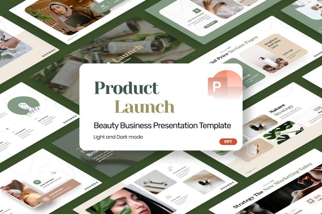 产品发布业务PPT模板 Product Launch Business – PowerPoint Template