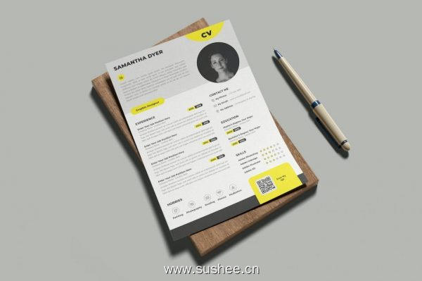 简单个人简历表模板 Resume